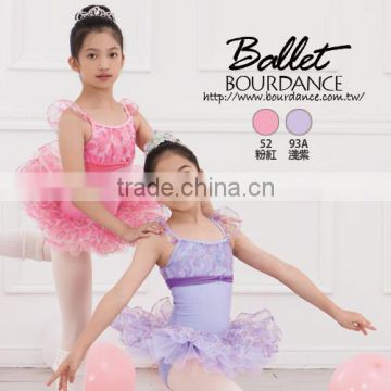 New ballet kids ruffle short sleeve dress