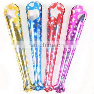 baseball bat aluminum foil balloons toys party Cheering stick blow bar long bell balloon party supplies