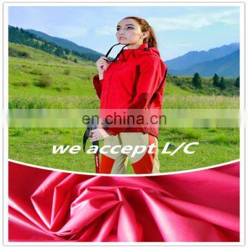 Nylon PU coated fabric for outdoor sports bag