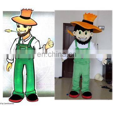 customized farmer mascot costumes Custom mascot costume