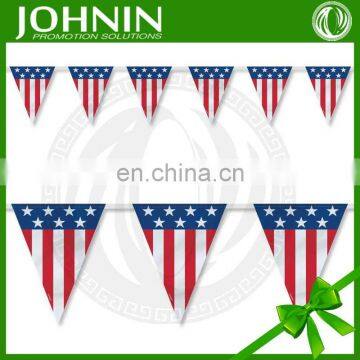 High quality china promotional products custom plastic flag bunting
