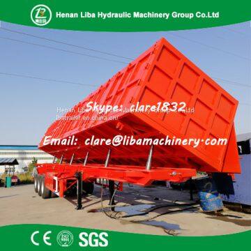 Coal Transport Used Dump Trailer 50 Ton 60 Ton 100 Ton Direct Factory Tipper Trailer photo-4