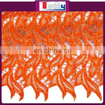 Special New fashion nigeria guipure lace fabric with sequence