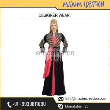 Moroccan Designer Wear Bridal Kaftan Dress For Wedding and Party