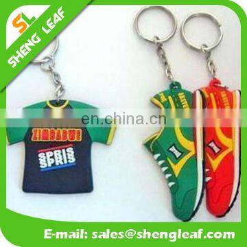 2017 Hottest!!! new design 3d key rings with shoe designs