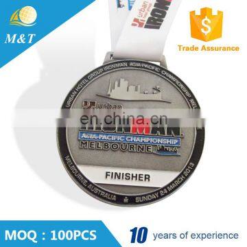 Cheap Custom Sports Plaques Ironman Triathlons Medals