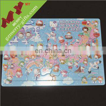 Made in Guangzhou puzzle mat / custom jigsaw puzzle