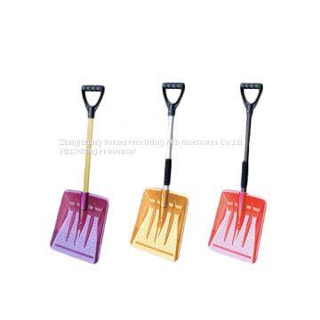 Instead steel shovel with PC material snow shovel