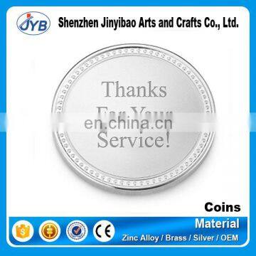 Promotional Cheap Custom 1oz Silver Coins