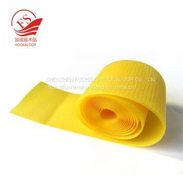 Polyester nylon fabrics sew on hook loop for garments and shoes