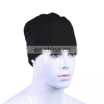 Fashion reflective silver logo skull cap for men