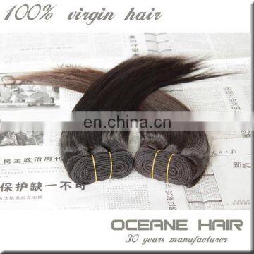 New Style Tangle and Shedding Free Natural Hair Pure Full Cuticle Hair Weaving Extensions Grade Human Hair photo-4