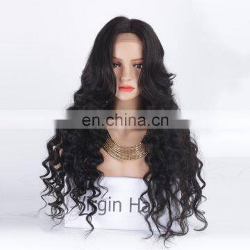 Hair Wigs for Black Men Peruvian Hair Full Lace Wig photo-3