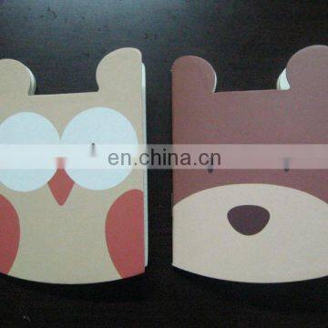 mini notebook notepad animal shape memo promotional notebook