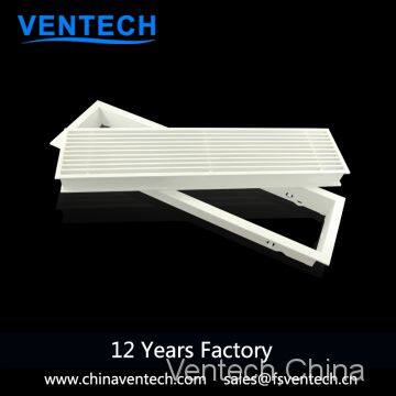 hvac removable aluminum linear bar grilles air register ventilation