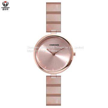 XINBOQIN Supplier Custom LOGO Tide Brand Waterproof Japan Movement Quartz Acetate Women's Watch photo-2