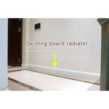 Two Waterways Ultra-Thin Household Skirting Board Radiator