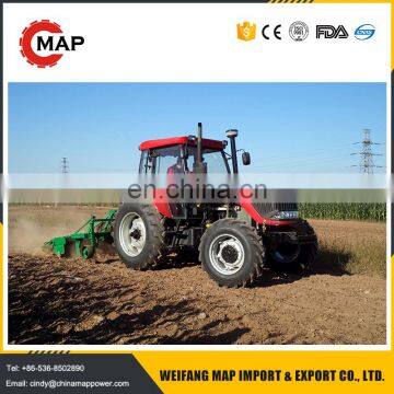 New 4wd cheap130hp agricultural tractor with plow