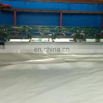 Yellow concrete blankets insulated pe tarpaulin from shandong