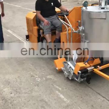 Drive type Promotion china made road sign zebra crossing marking machine for sale