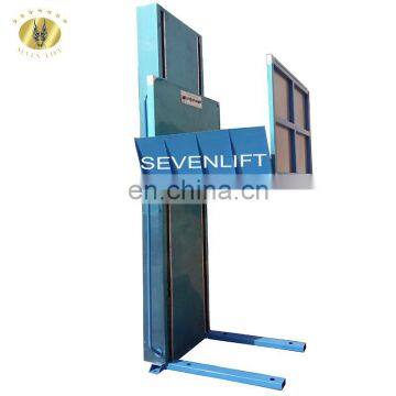 7LSJW Shandong SevenLift 250kg outdoor hydraulic manual disabled van wheelchair home mini elevator lifts