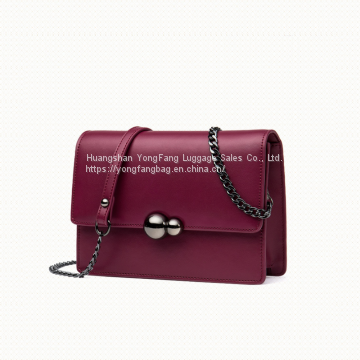 New European   and American fashion stiletto sloping one-shoulder women's bag