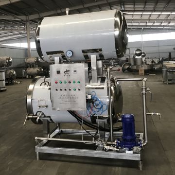 Steam Boiler Sterilization Container Equipment Canned Beverage