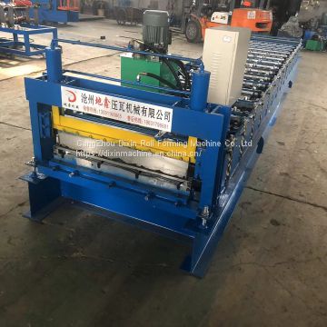 Special requests trapezoidal roofing tile customized roll forming machine