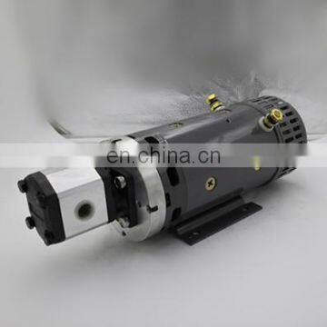 24v 4kw hydraulic dc motor with gear pump ZD2371