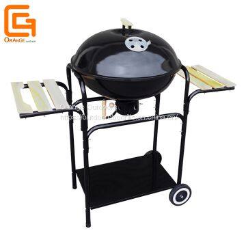 Table Trolley Large Charcoal Barbeque Kettle Bbq Grill