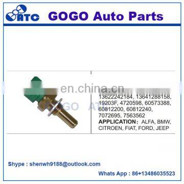 WATER TEMP SENSOR for I VECO A LFA, B MW, C ITROEN, F IAT, F ORD, J EEP OEM 1338F3, 1338F8, 13627535068,96566364, VE375111