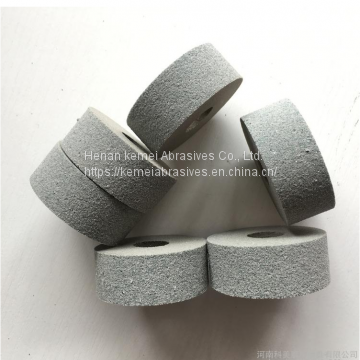 Rubber elastic grinding wheel