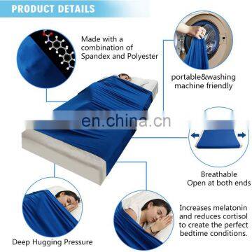 Weighted Blanket Alternative Sensory Integration Equipment Sensory Compression Blanket Sensory Bed Sheet photo-6