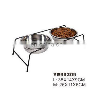 Hangzhou Tianyuan Pet Products Factory Stainless Steel Raised Elevated Pet Dog Cat Food Bowl Feeder photo-5