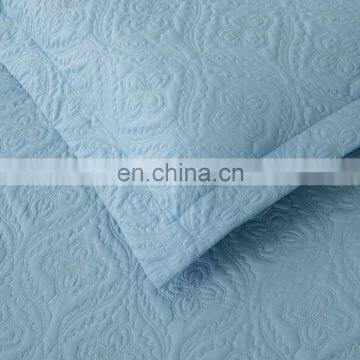 Luxury Heavy Solid Color Microfiber Twin Queen Size Bed Comforter Set Bedding Pillow Sham Quilt photo-3