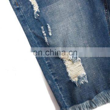 DiZNEW Manufacturers Wholesale Ripped Straight Half Pants Shorts Jeans Men photo-6