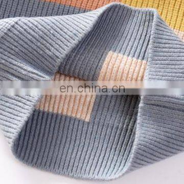 Factory Outlet Boys Pullover Long Sleeve Single Layer Plaid Boys Sweater photo-5