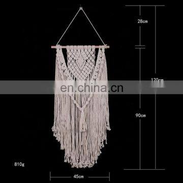 Modern Tribal Ethnic Embroidered Handmade Cotton Wall Decor Tapestry photo-5