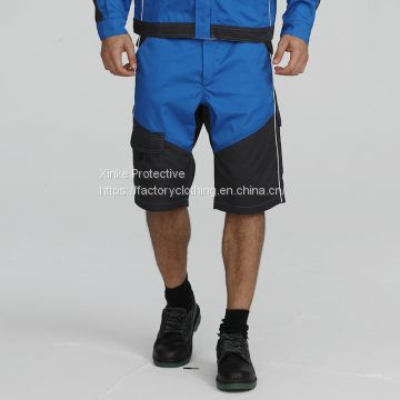 Men's anti-static cargo work pants with side pockets