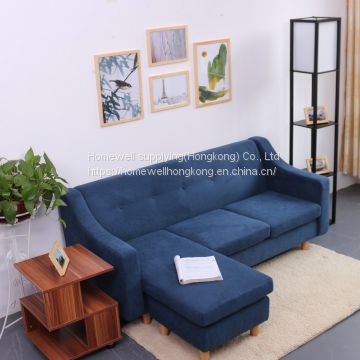 Modern style corner sofa / 3 seater with stool YF285