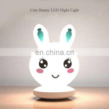 Bunny USB charging Night Light Bunny Children Bedroom decoration bedside night light