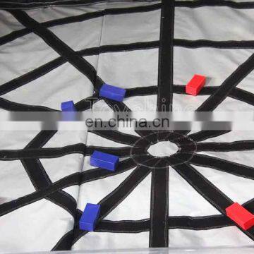 Party Events Fun Sports Games Interactive Inflatable Spider Crawl Game For Adults