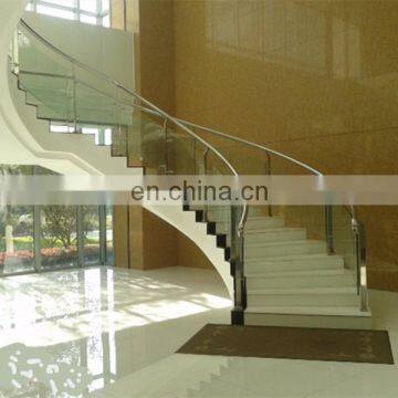 Safety Laminated Glass Staircase Glass Stairs photo-5