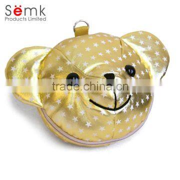 Wholesale cute bear shape cd dvd aluminum storage case made in china cd case