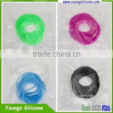 2016 Youngs Silicone Bracelet, l Cheap Colorful Transparent Silicone Bracelet photo-3