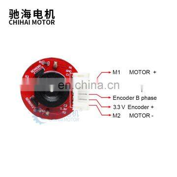 ChiHai Motor CHR-GM25-370ABHL The Low Voltage 6V 12V 24V Dc Mini Encoder Motor For Intelligent Electric Control Toy Car photo-5