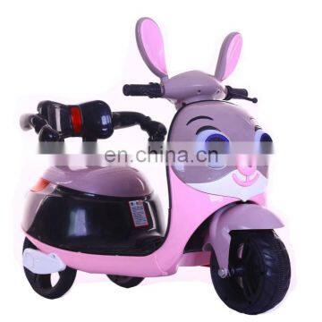 lovely cartoon music baby ride on electric car kids battery motorcycle