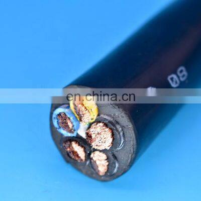 Heavy duty wear resistant reeling cable 5 core 10mm pendent cable NSHTOEU