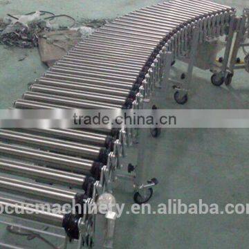 Derma Roller Conveyor Flexible Gravity Roller Conveyor