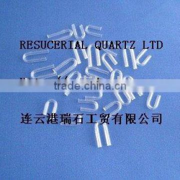 U Bend Quartz Tube for Thermocouple,Samplers